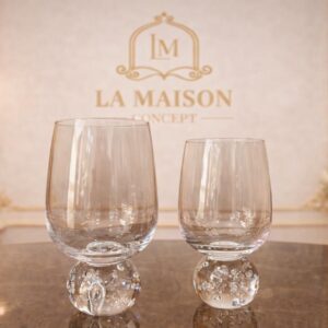 Taça Esfera Transparente Bubble