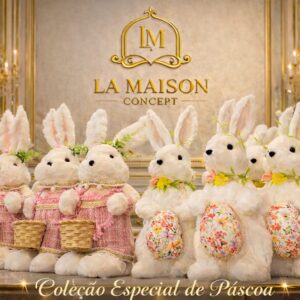 Bonecos de Coelhos Decorativos.
