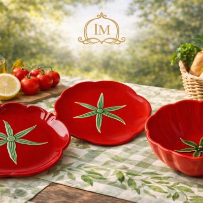 Coleção Pomodoro  Composta Por 3 Itens